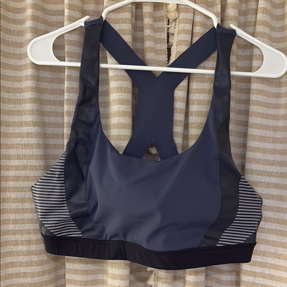 Athleta +Allyson Felix Navy Blue Sports Bra XL